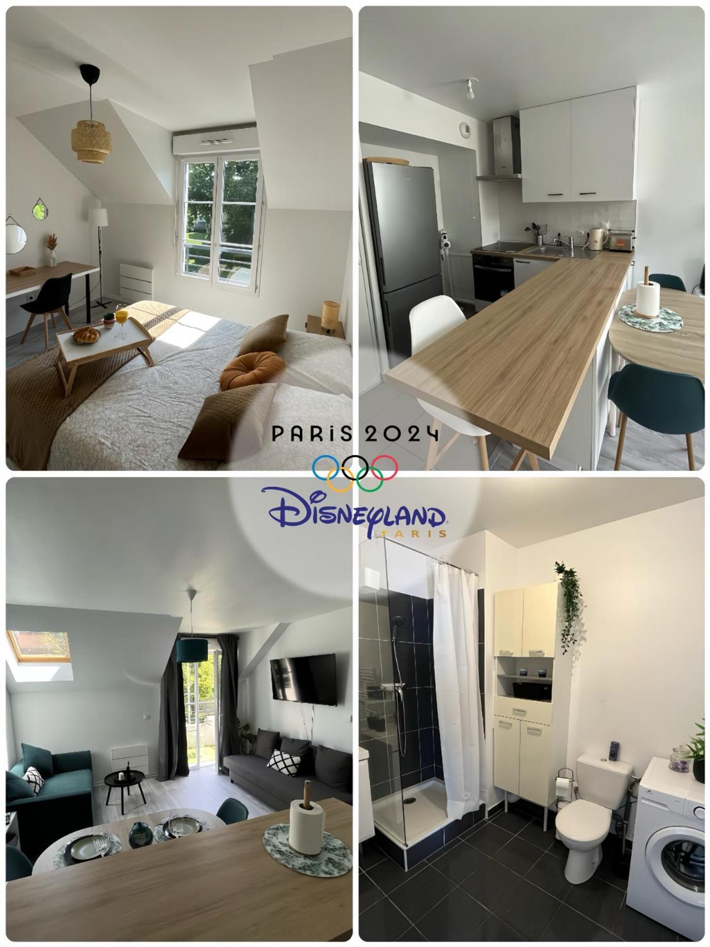 Cosy Torcy Charmant 2 Pieces Entre Paris Et Disney Exterior photo